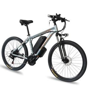 China Enduro Carbon 26 Inch Electric Mountain Bike 500W Hub Motor Disc Brake factory
