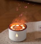 Household Aroma and Humidification with 3D Flame Essential Oil Volcano Fire