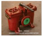 Double Low Pressure Oil Filter AS50-0.40/0.22 Cb/T425-94 Duplex Low Pressure Oil