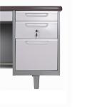 Adjustable School Steel Executive Desk Myanmar Office Table File Cabinet