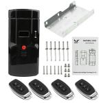 Graffiti Remote Control Hidden Keyless Electric Door Lock Anti-Theft Cable-Free