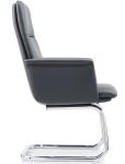 Factory supply office furniture half genuine leather boss chair executive office