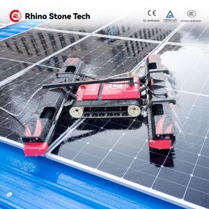 Latest Semi-Automatic Solar Panel Cleaning Robot Remote Controlled Solar