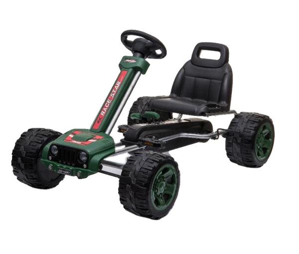 Adjustable Seats Children's Ride On Pedal Go-Karts Car and for 2-4 Years or 5-7