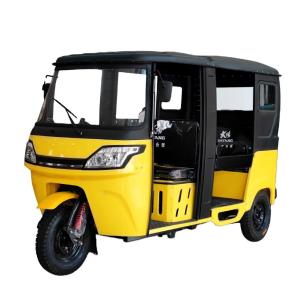 China Three Wheeler Auto Rickshaw for 6 Passengers Grade Ability ≥25° and Tire Size 4.5-12 factory