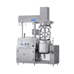 China Cosmetic Cream Homogenizer Machine Vacuum Emulsion Homogenizer Mixer factory