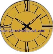 China analog wall clocks, analog sub-clocks,analogue secondary clocks of 1m 1.2m diameters factory