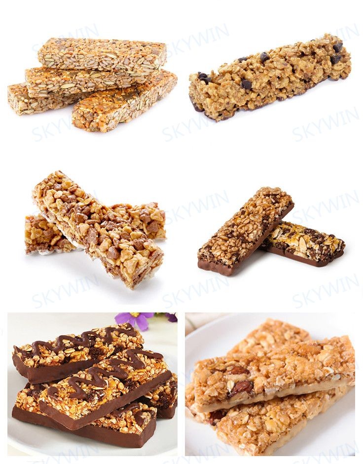Snacks Cereal Puffing Machine Candy Bar Making Machine Cereal Bar Production Line