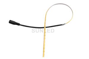 China Bright SMD COB 24V 12V LED Flexible Strip Lights For Show Window factory