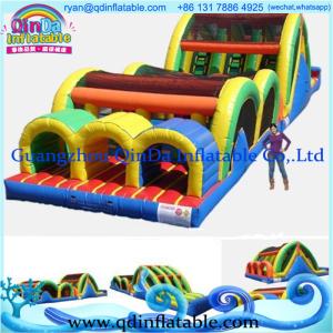 China Inflatable Sport Games , Inflatable obstacle Course for Adult factory