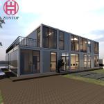 Zontop Steel Prefabricated Living Prebuilt Prefab 20ft Housing Steel Structure