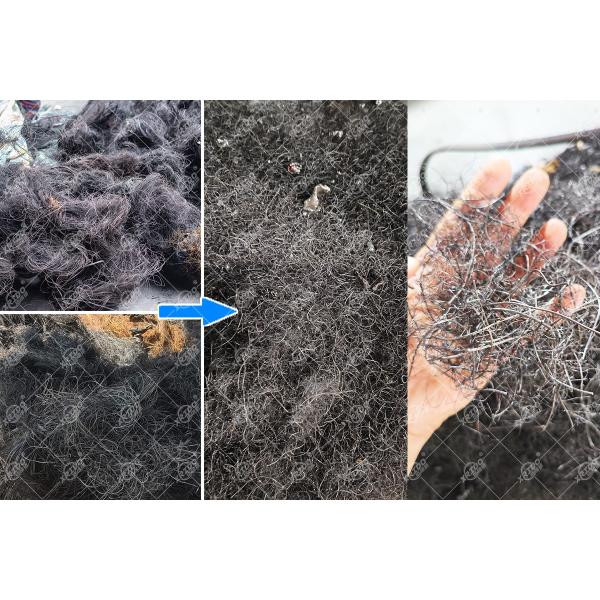 Pyrolysis Wire Cleaning Machine Pyrolysis Wire Shredder Tire Steel Wire Crusher Waste Steel Pre Crusher