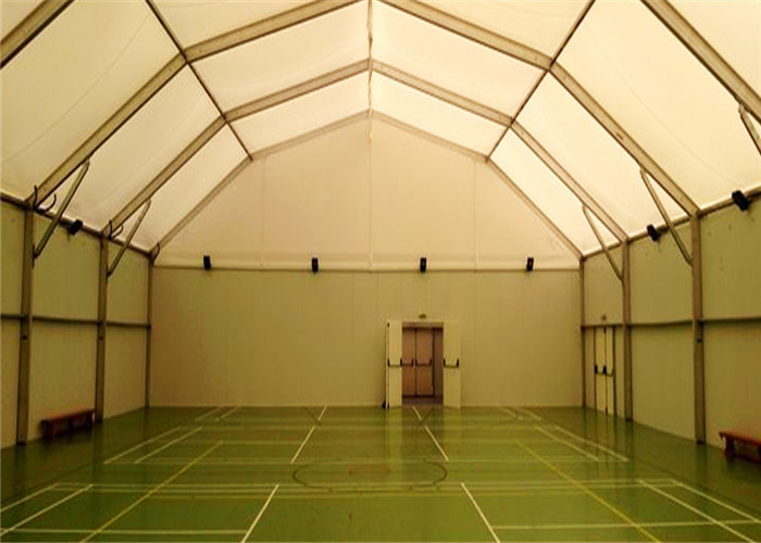 25m Width Fire Resistant Sports Tent Canopy Shade Tent Black For Game