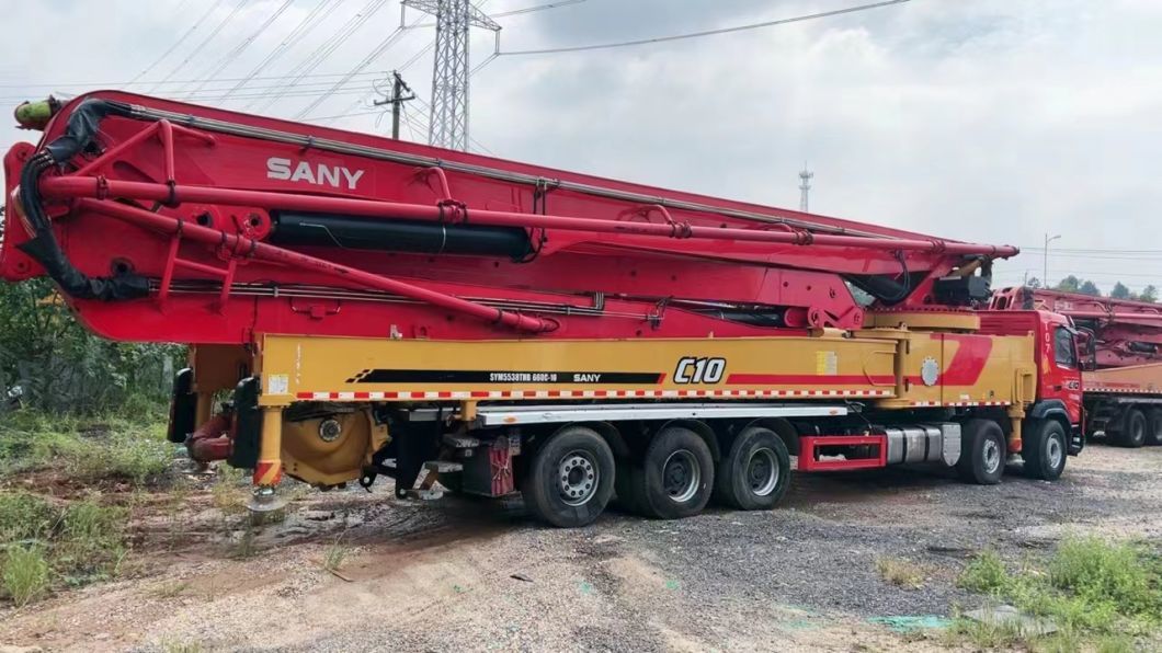 2019 SA Ny Sym5538thb Concrete Pump Truck Construction Machinery Machine Equipment Concrete Boom Pump