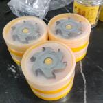 KDT Edge Banding Machine Part Six Blade Slot Wood Milling Cutter for MDF Wood