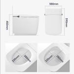 Bathroom Sanitary Ware Ceramic Modern Smart One Piece Toilet Foot Sensation