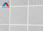 300×300mm Aluminium Perforated Ceiling , Industrial Rustic Drop Ceiling Tiles