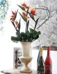 82cm Height Artificial Strelitzia Plant Customized Design Beautiful Shape