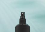 Pet Square Flat Spray Fine Mist Bottles 120ml Black for perfume hand sanitizer