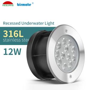 China IP68 Structural waterproof led Underwater swimming pool lights with IP68 IK10 VDE factory