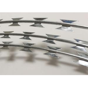 Galvanized 2.5mm Razor Sharp Barbed Wire