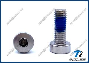 China Nylon Patch Self Locking Screw, Low Profile Socket Cap Head, Stainless 304/316 factory