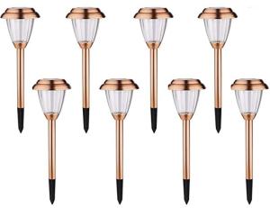 China Wireless 600mAh 8 Lumens Waterproof LED Solar Garden Lights factory