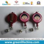 Rotating Alligator Clip for Round Flat ID Retractable Badge Holder