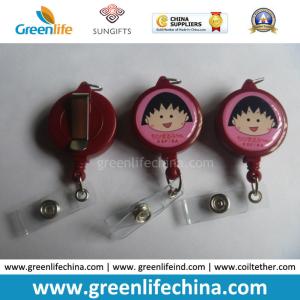 China Cute Cartoon Dome Label Logo Sticker Red Plastic Badge Reel factory