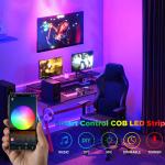 4.92ft/1.5m LED Strip Light Remote Control Heat Resistant Waterproof Micro