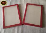Polishing Silver Aluminium Screen Printing Frames Solvent Resistance 18x20 Inch