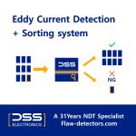 FET-9HS eddy current flaw detector for bearing inspection
