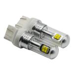 8W Back Up / Turn 7743 LED Brake Light Bulbs For Car Long Working Life