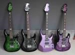 Custom Mahogany with Quilted Maple Top John Petrucci Signature Su-hr Musicman JP