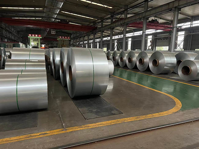 Hot Dip Galvanized Aluminum Magnesium / Zn-Al-Mg Steel Coil ZAM80-120g/m2