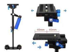 China 0.6M Camera Stabilizer Rig Single Handle Arm Dv Dslr steadicam factory