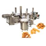 High Productivity Banana Sweet Potato Flakes Frying Machine with Automatic