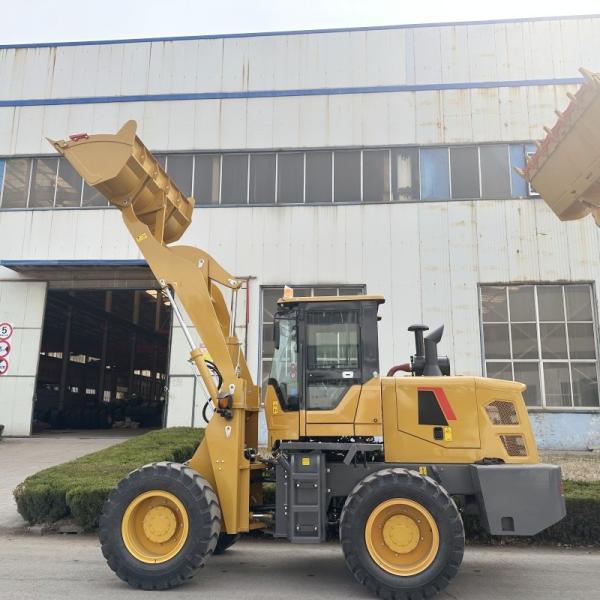 Hydraulic Steering Wheel Loader Construction Engineering Wheel Loader Front-End