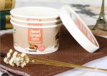 Personalized Branded Paper Cups / Bowls , Insulated Disposable Soup Bowls
