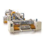 Fully Auto Corrugated Carton Box Folder Gluer Stitcher In Line For Paper