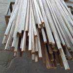 11mm x 11mm Wood Chamfer Paulownia Triangle Wood Strips with Moisture Content 8%