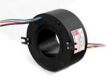 Electrical Through Hole Slip Ring Precious Metals For Signal / Power Rotary