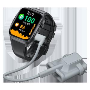 China 1.83'' IPS display ECG Smart Watch Support Blood Pressure Heart Rate Blood Oxygen Monitoring factory