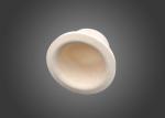 Round bottom alumina ceramic boat crucible for muffle furnace