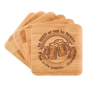 China square shape drink coaster set cheap beer coaster for hot selling and wholesale price factory