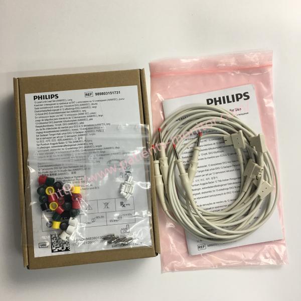China REF 989803151731 Patient Monitor Accessories PHiliph 12 Lead Limb Lead Set AAMI IEC Long factory