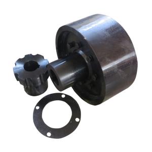 China Customized ZLL type elastic pin Flexible gear coupling with brake wheel on sale