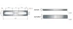 Steel 110mm Precision Mould Parts 100% Inspection Before Shipment