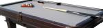 Painting Finish Billiards Game Table MDF Frame With Strong Leg / Leather Pocket