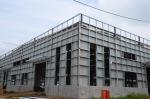 2-3 storeys high rise sectional steel structure frame prefabricated building